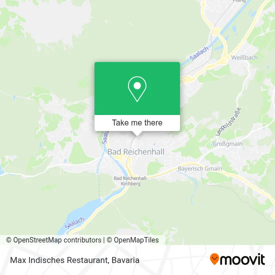 Max Indisches Restaurant map