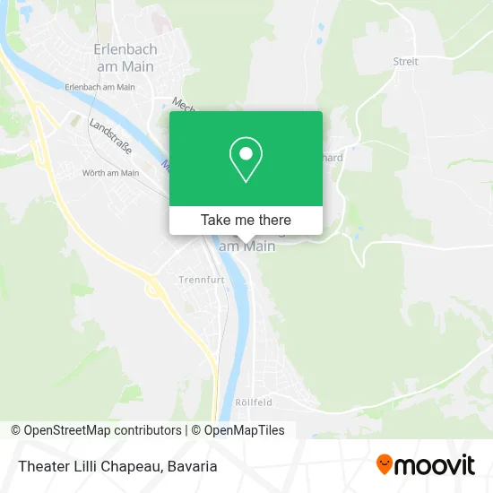 Theater Lilli Chapeau map