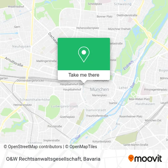 O&W Rechtsanwaltsgesellschaft map