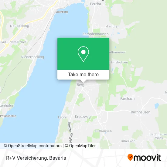 R+V Versicherung map