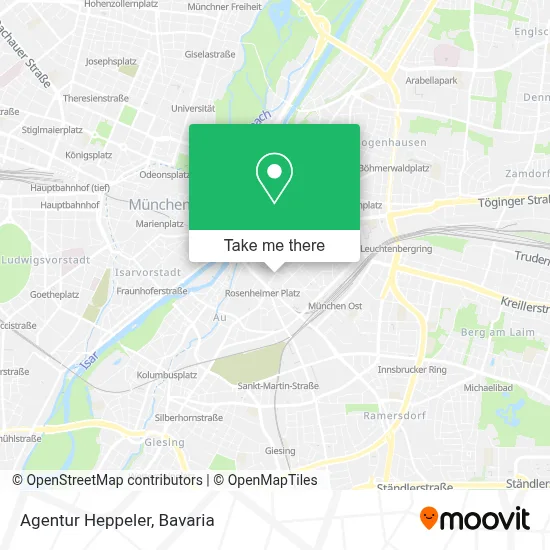 Agentur Heppeler map
