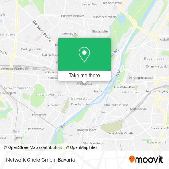 Network Circle Gmbh map