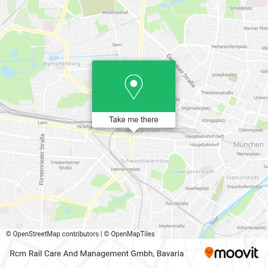 Rcm Rail Care And Management Gmbh map