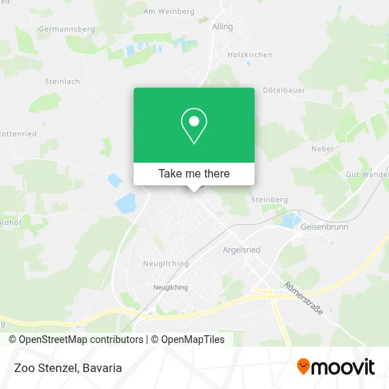 Zoo Stenzel map