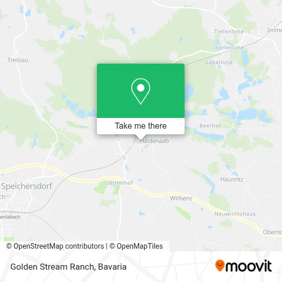 Golden Stream Ranch map