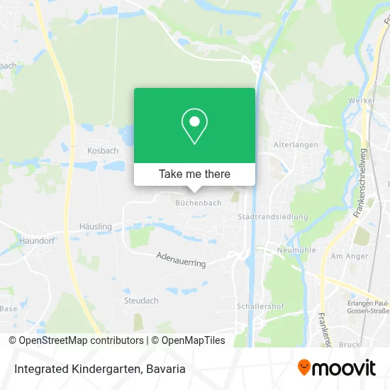 Integrated Kindergarten map