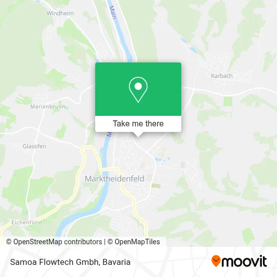 Samoa Flowtech Gmbh map