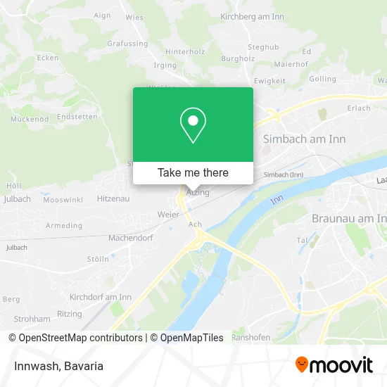 Innwash map
