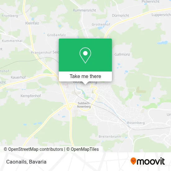 Caonails map