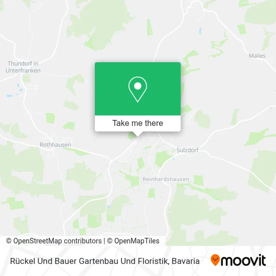 Rückel Und Bauer Gartenbau Und Floristik map