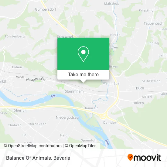 Balance Of Animals map
