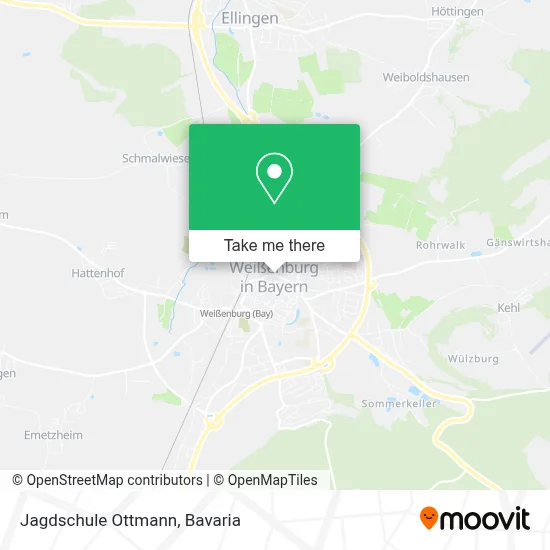Jagdschule Ottmann map