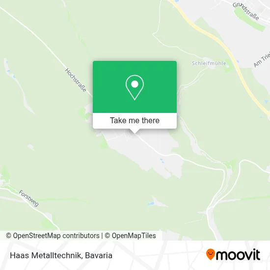 Haas Metalltechnik map