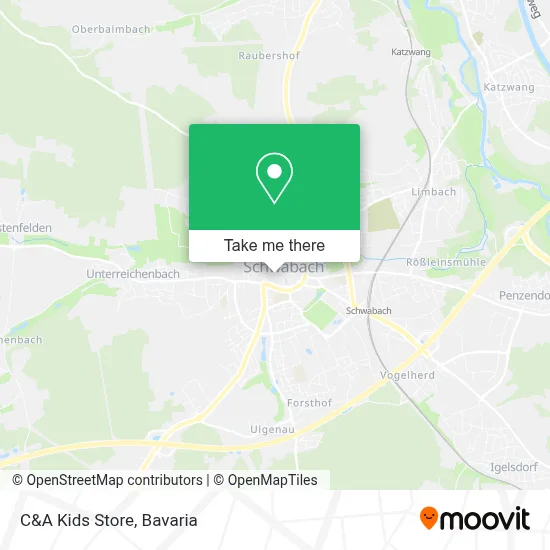 C&A Kids Store map