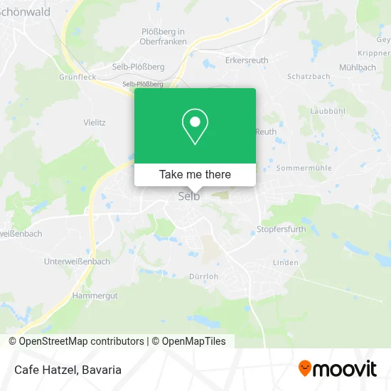 Cafe Hatzel map