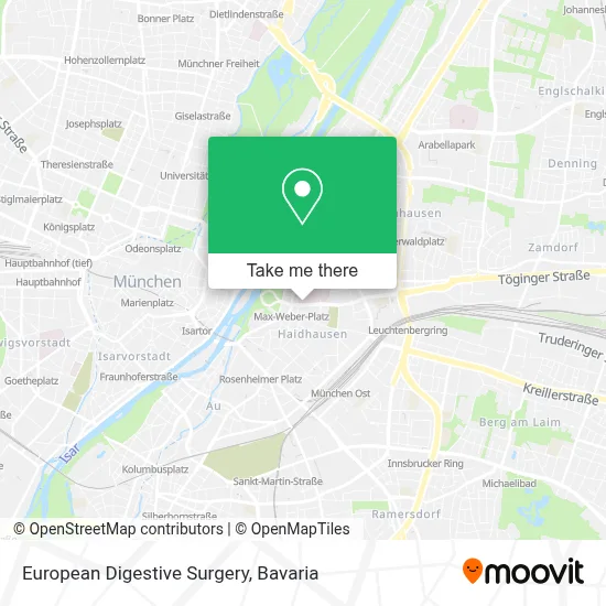 European Digestive Surgery map