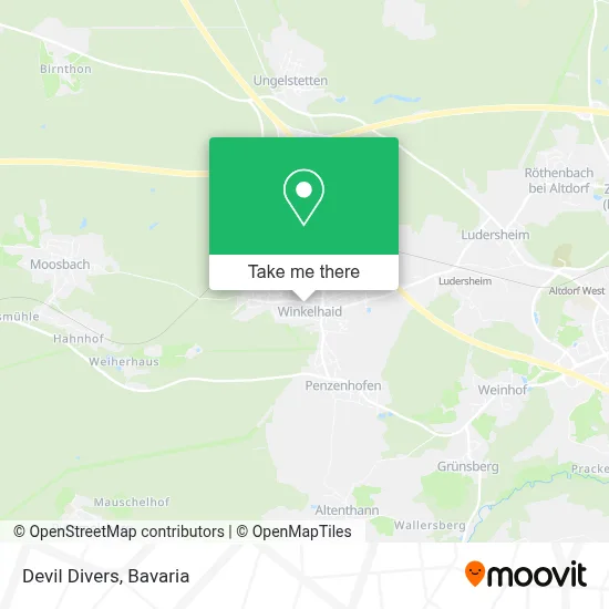 Devil Divers map