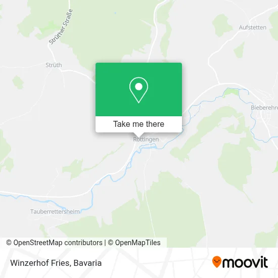 Winzerhof Fries map