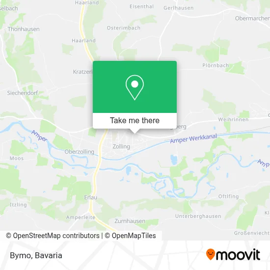Bymo map