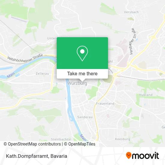 Kath.Dompfarramt map