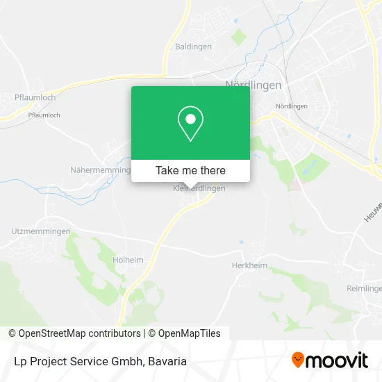 Lp Project Service Gmbh map