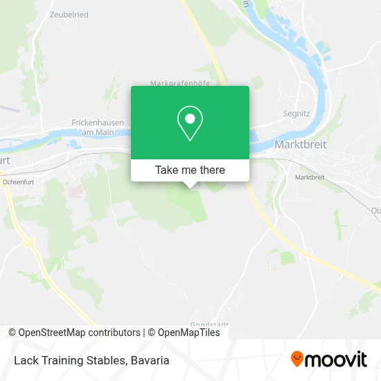 Lack Training Stables map