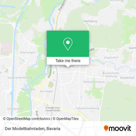 Der Modellbahnladen map