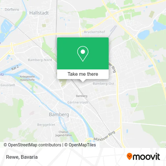 Rewe map