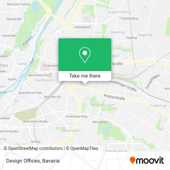 Design Offices map