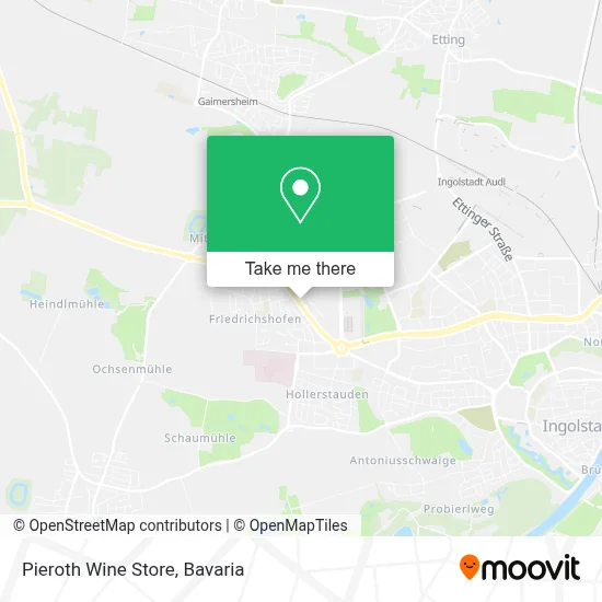 Pieroth Wine Store map