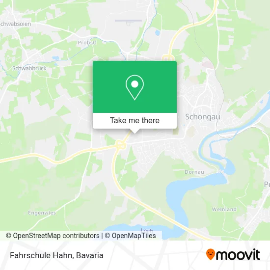 Fahrschule Hahn map
