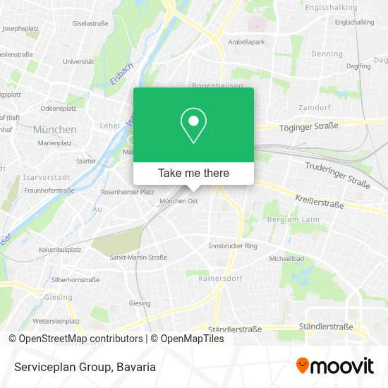 Serviceplan Group map
