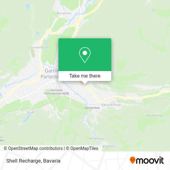 Shell Recharge map