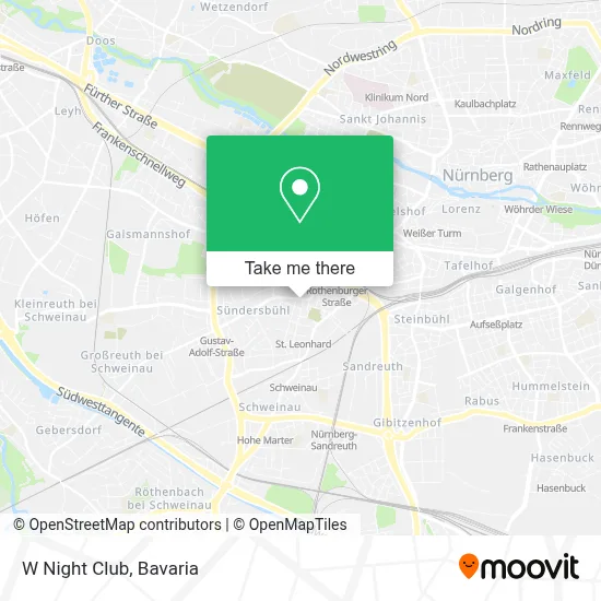 W Night Club map