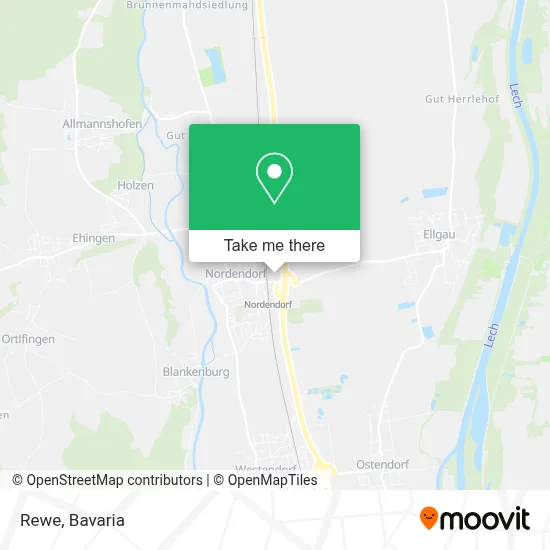 Rewe map