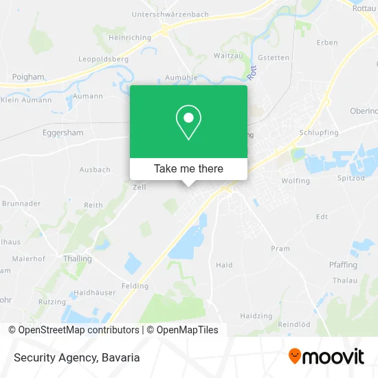Security Agency map