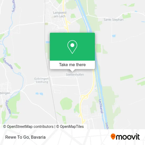 Rewe To Go map