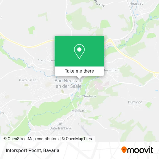 Intersport Pecht map