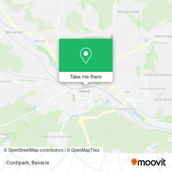 Contipark map