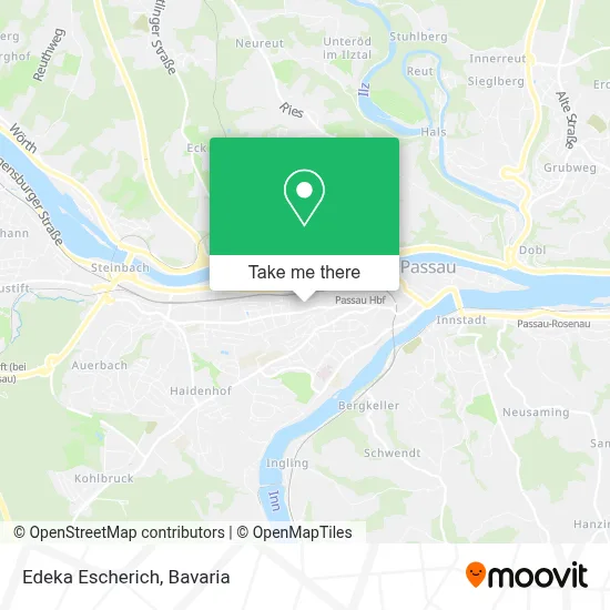 Edeka Escherich map
