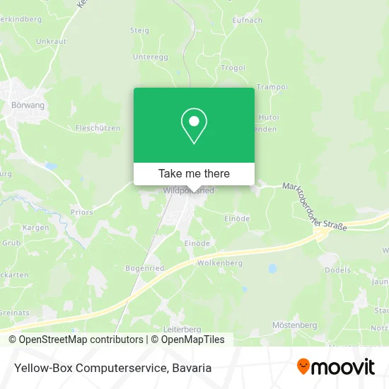 Yellow-Box Computerservice map