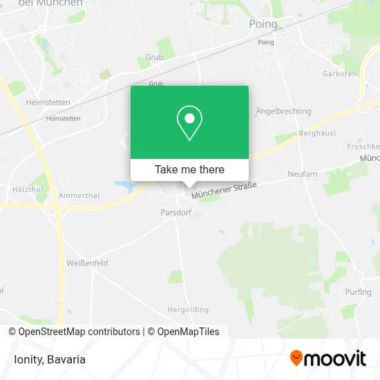 Ionity map