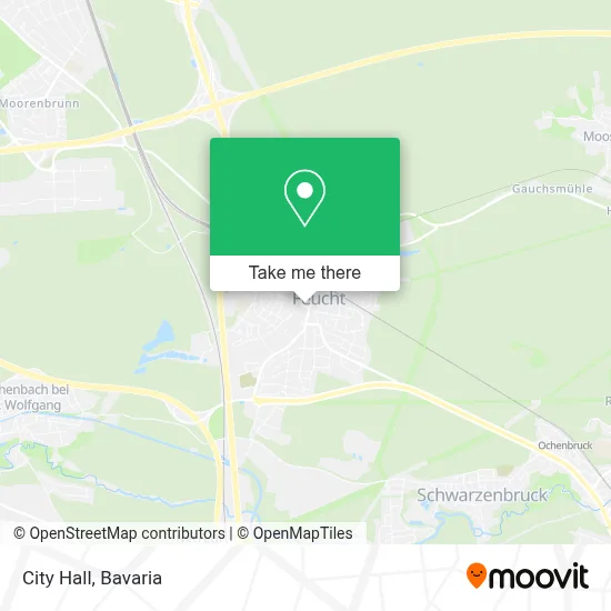 Rathaus map