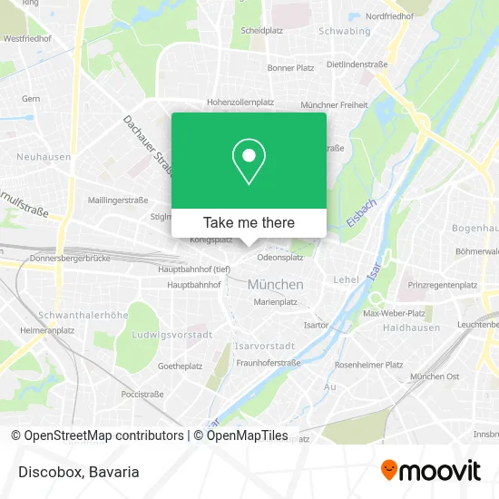 Discobox map