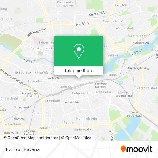 Evdeco map