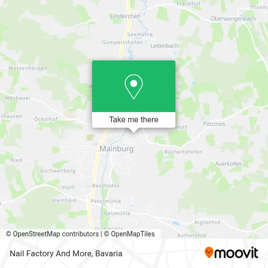 Nail Factory And More map