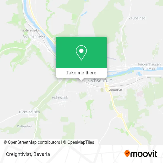 Creightivist map