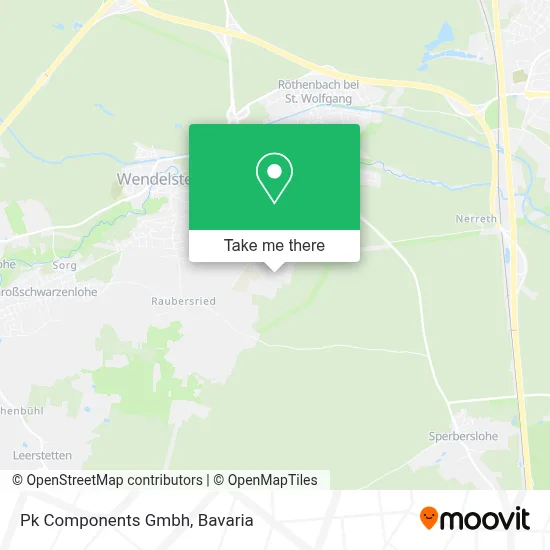 Pk Components Gmbh map