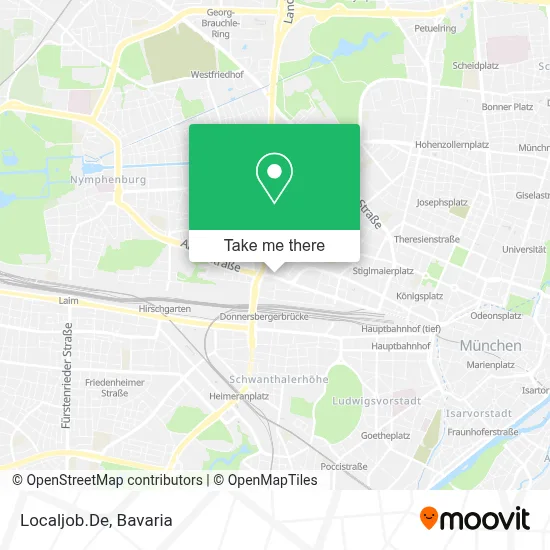 Localjob.De map