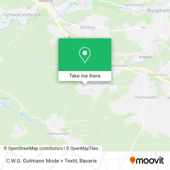 C.W.G. Gutmann Mode + Textil map